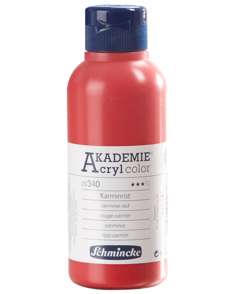 Schmincke  Akrylfarve 250 ml Carmine red