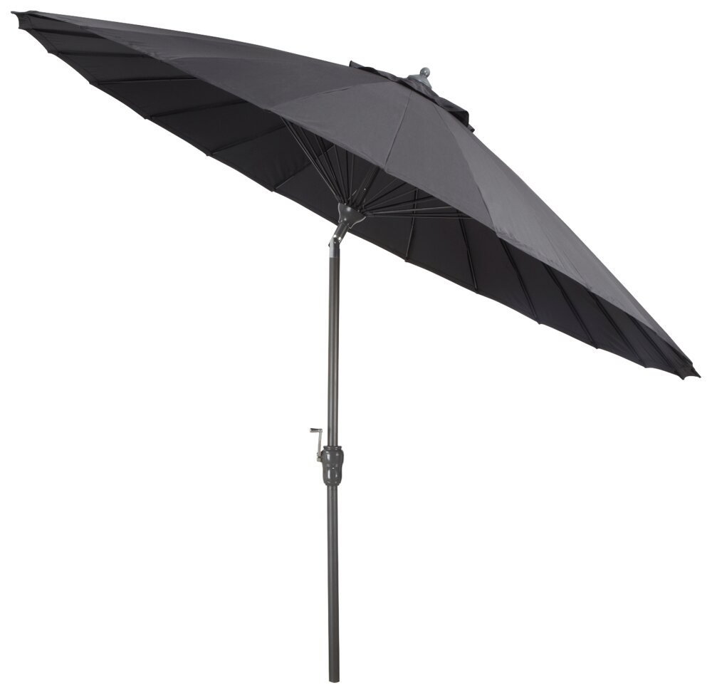 SHANGHAI parasol Ø270 cm - sort