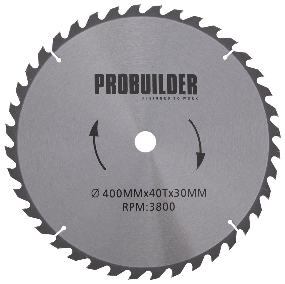 ProBuilder - HM rundsavsklinge 400 mm 40T