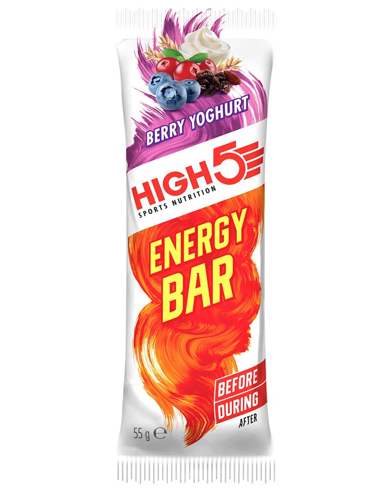 HIGH5 - Energibar 55 g - berry/yoghurtsmag