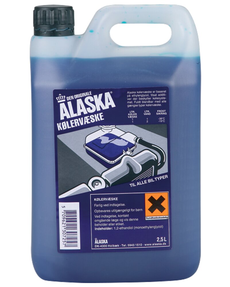 Alaska - Kølervæske blå 2,5 liter