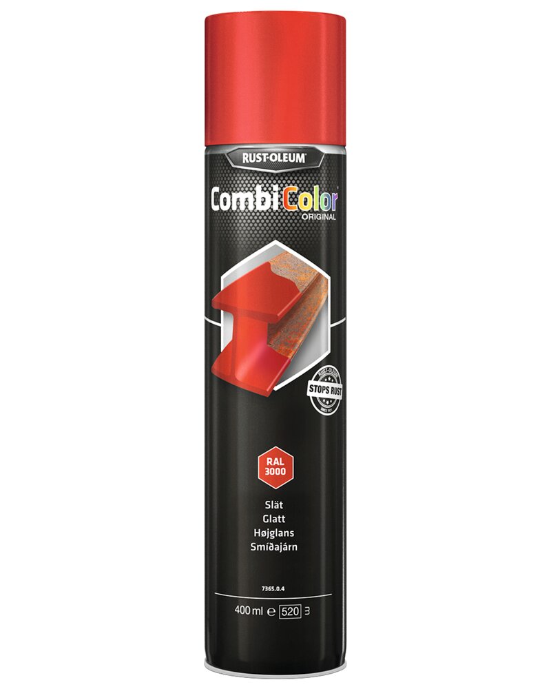 Rust Oleum - Combicolor spray 400 ml rød