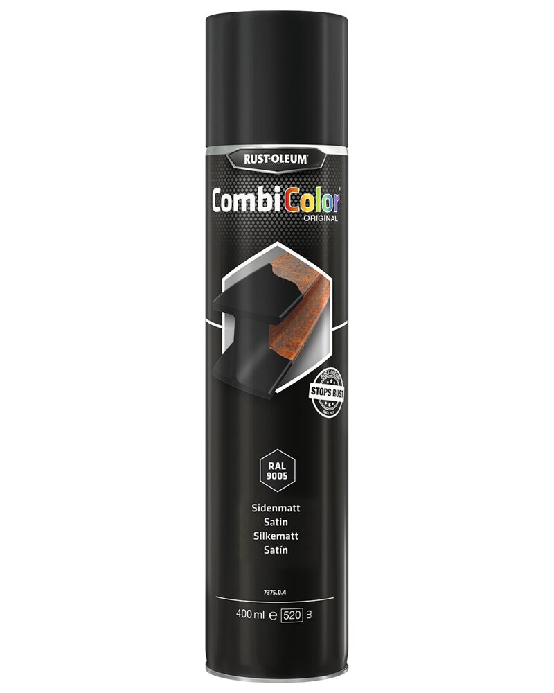 Rust Oleum Combicolor spray 400 ml - sort satin mat