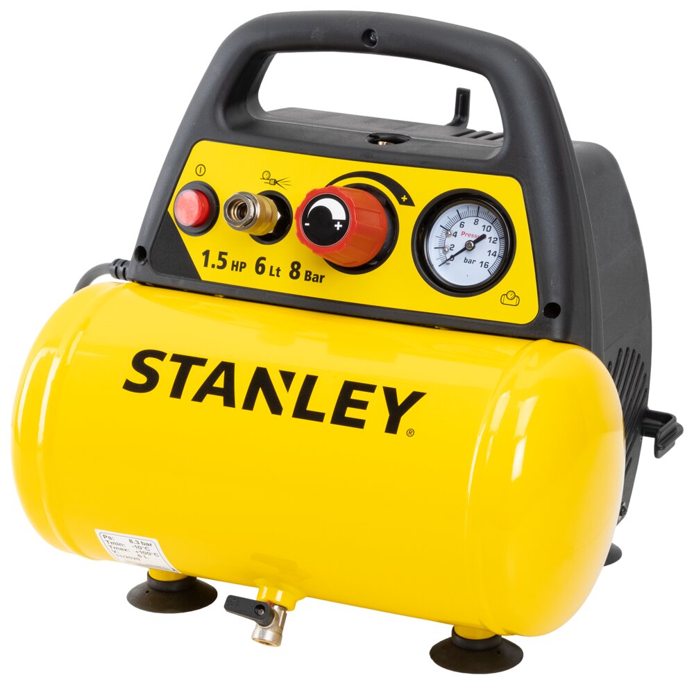 helgen Konkurrencedygtige udelukkende Stanley - Kompressor 1,5 HK 6 L