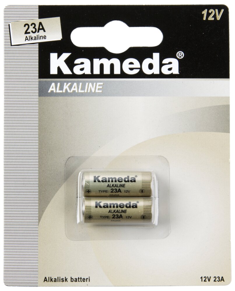 liv Modtagelig for Ruckus Kameda Alkaline batteri - 12V A23 2-pak