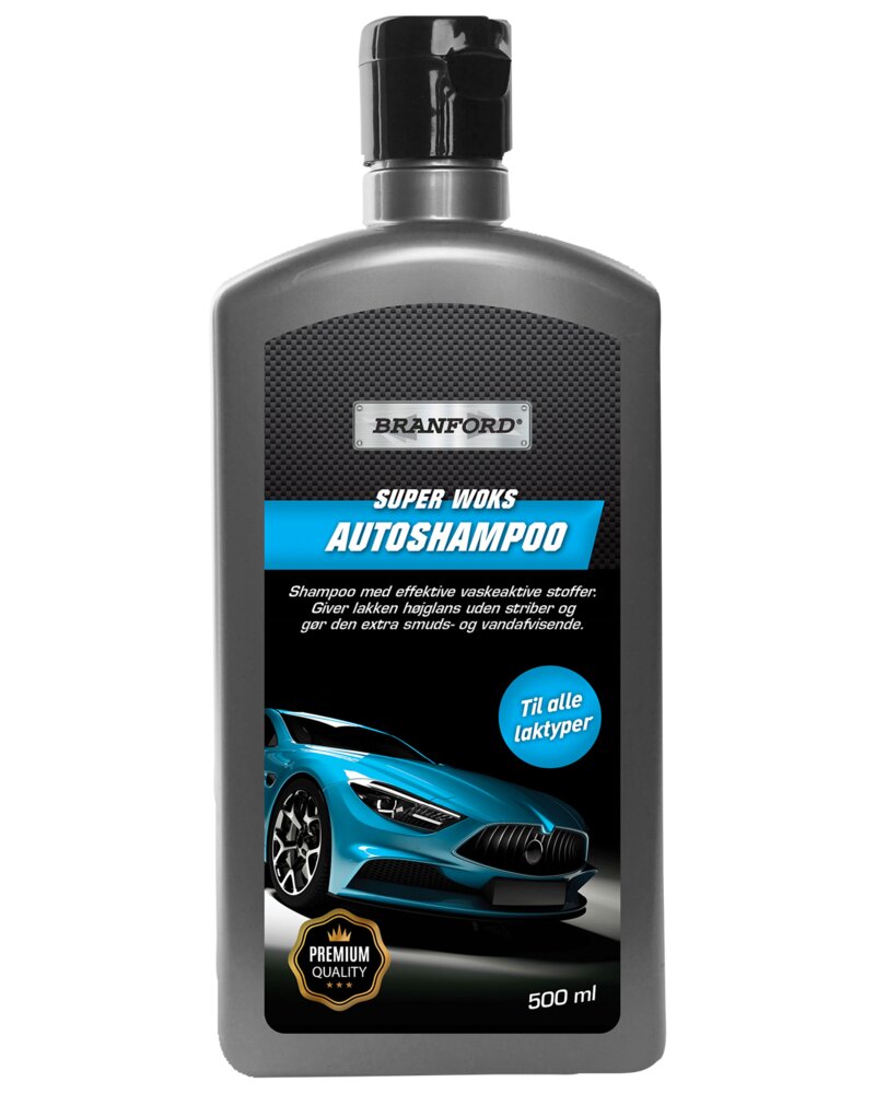 BRANFORD - Autoshampoo SuperWax 500 ml
