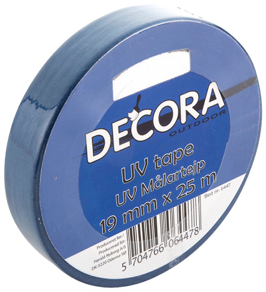 Decora Malertape UV 19 mm - blå