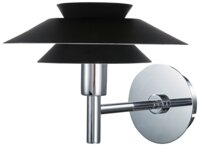 BRIGHT DESIGN - Væglampe Genoa G9 Ø.20cm - sort