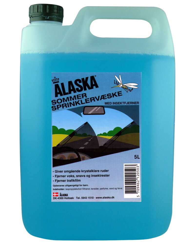 Alaska Sommersprinklervæske 5 L