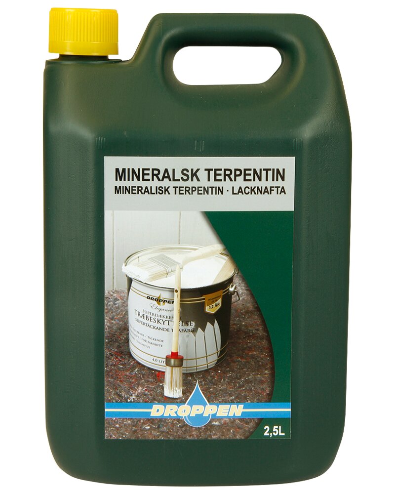 Droppen Mineralsk terpentin 2,5 L