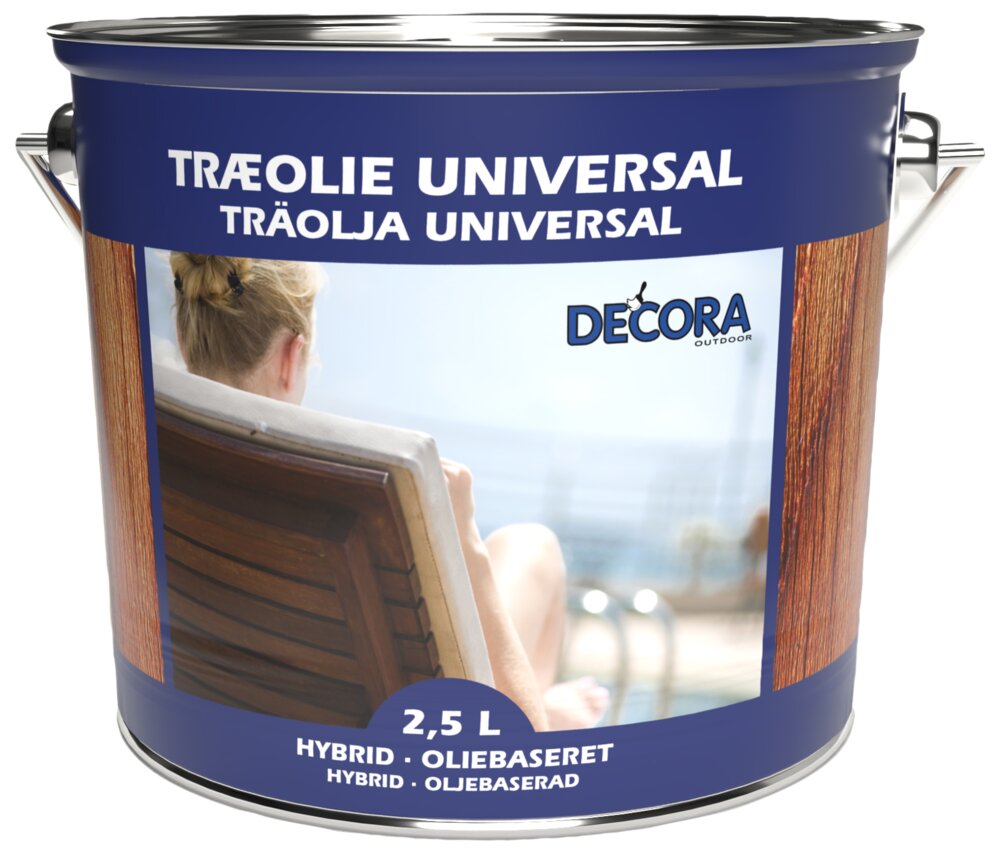 Decora - Universal træolie hybrid klar 2,5