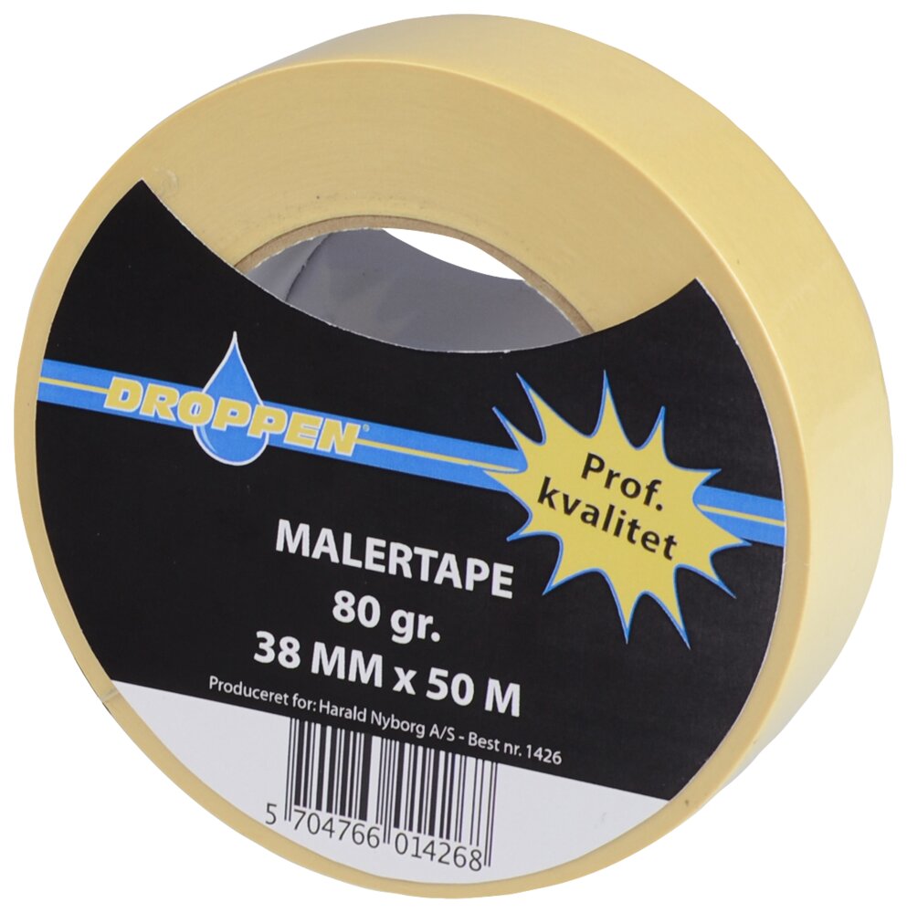 Droppen Malertape 38 mm x 50 m