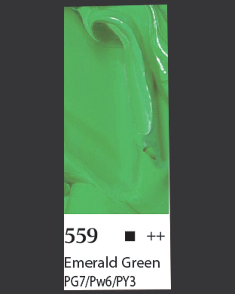 Belluno Akrylfarve 100 ml Emerald green