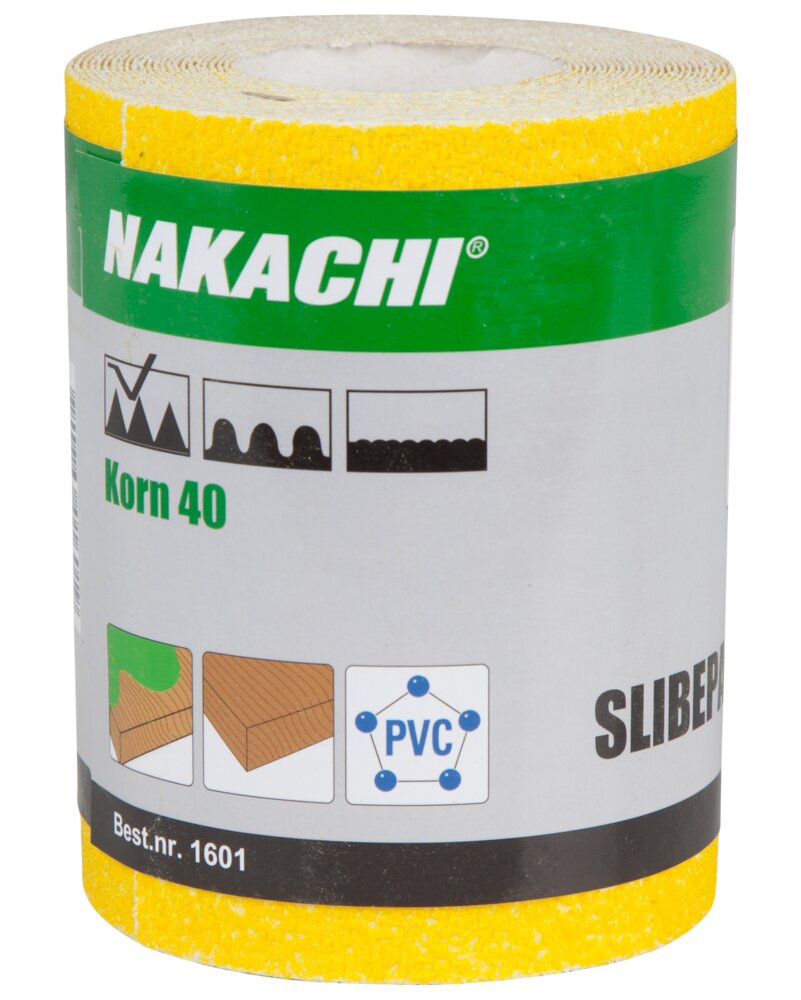 Nakachi - Slibepapir 115 mm x 5 m K40