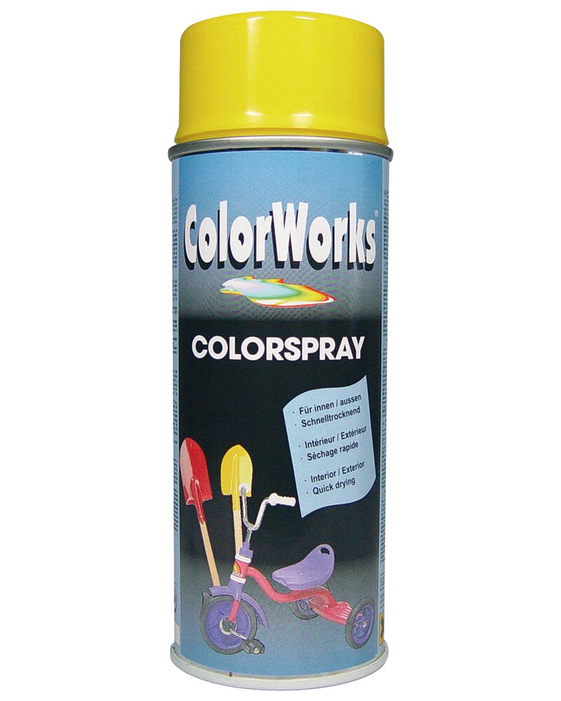 ColorWorks - Spraymaling gul