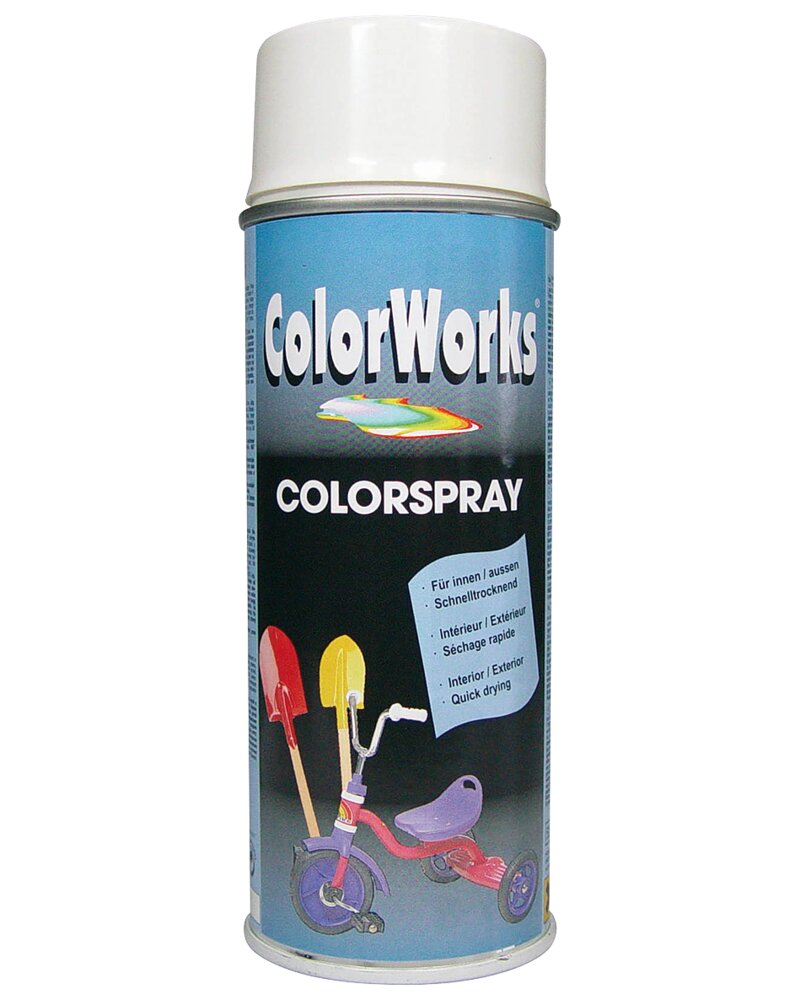 ColorWorks - Spraymaling hvid blank