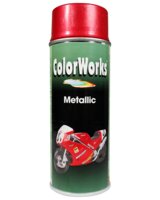 ColorWorks - Metallic spray rød