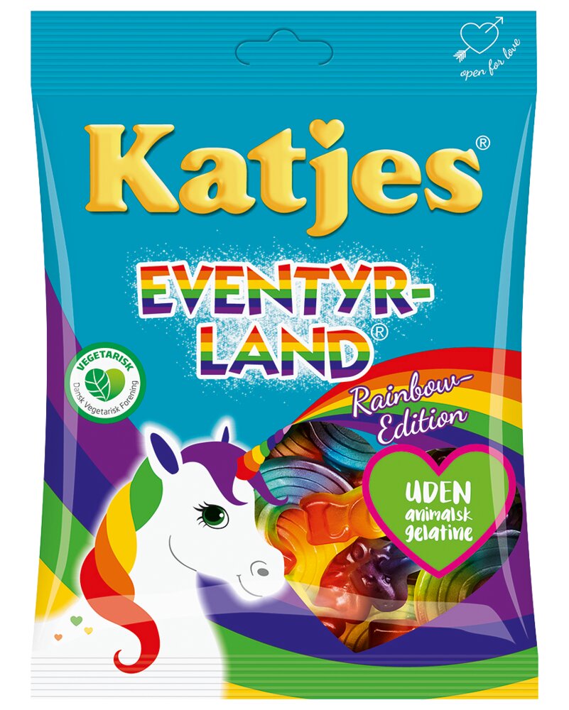 Katjes - Eventyrland Rainbow - 110 g
