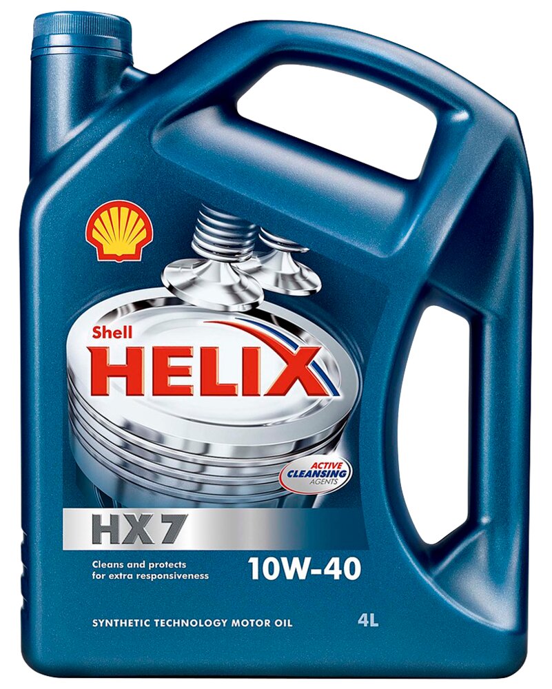 Shell Helix - HX7 10W-40 motorolie - 4 L