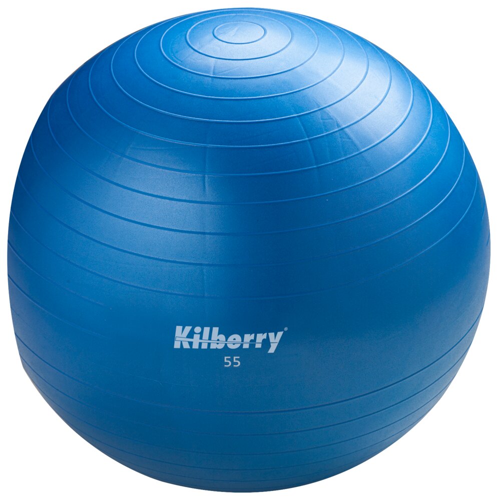 Kilberry - Pilates-/gymnastikbold Ø. 55 cm - blå