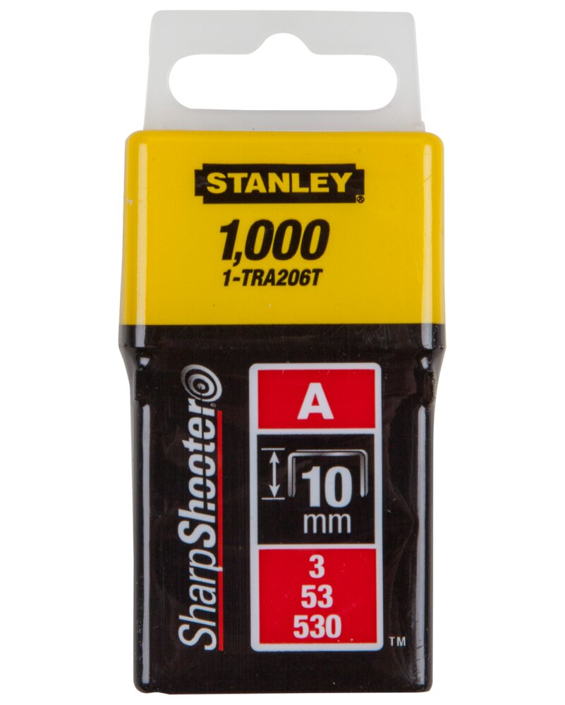Stanley häftklammer 10 mm 1000 st
