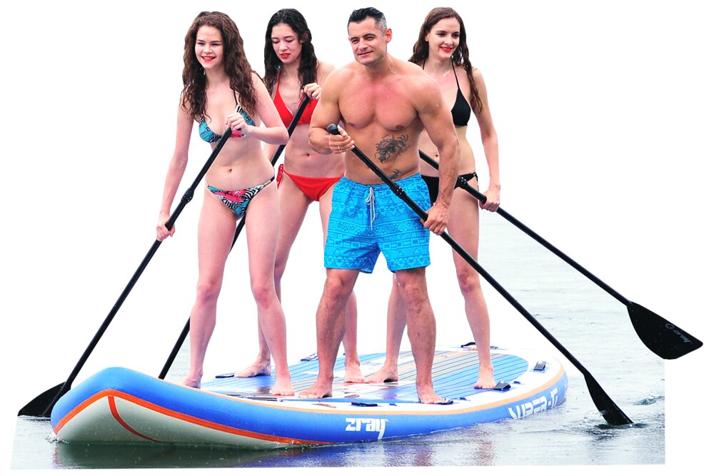 Stand Up Paddleboard - SUPER17 6-8 pers. 152x518cm