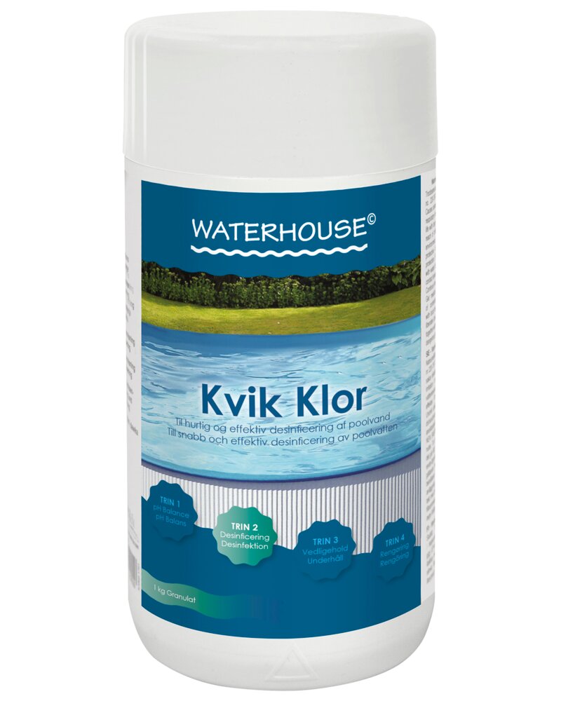 Waterhouse - Kvik Klor - 1 kg