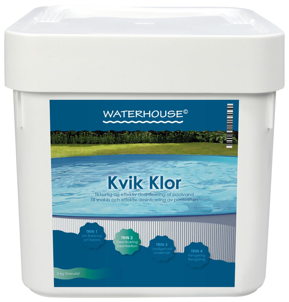Waterhouse - Kvik Klor - 5 kg