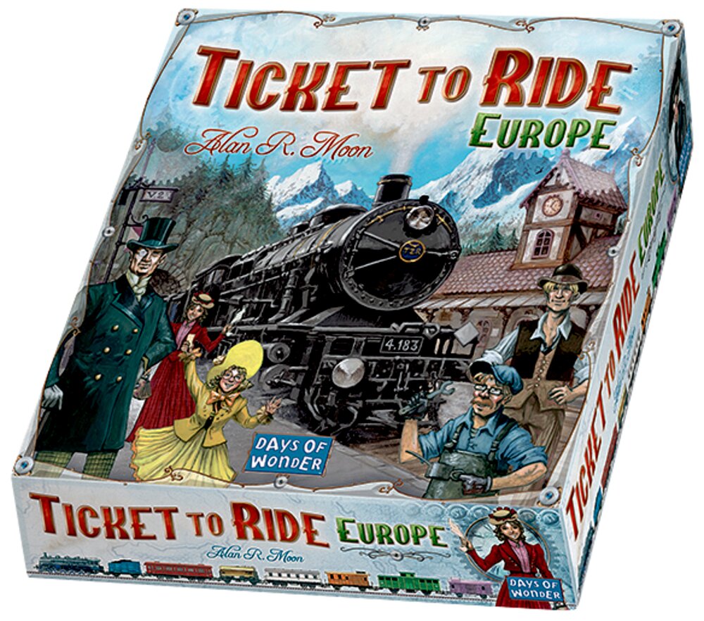 Spil - Ticket to Ride Europe