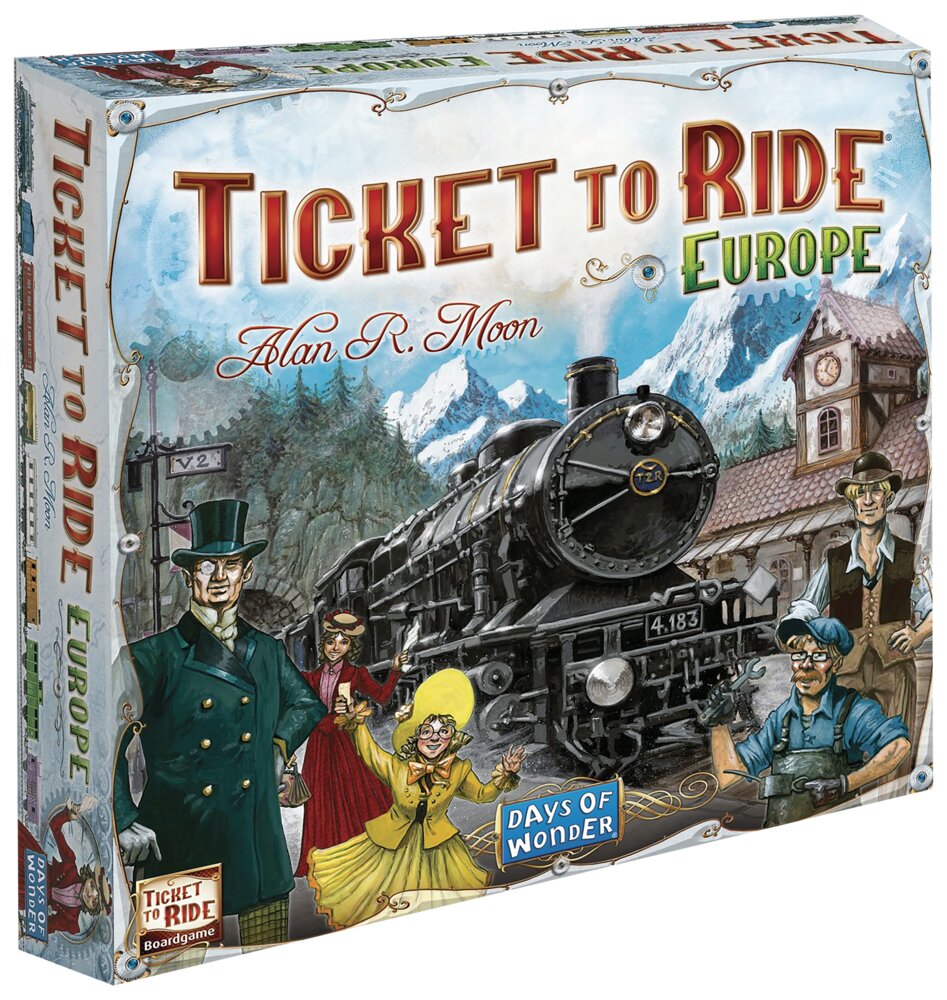 Spil - Ticket to Ride Europe