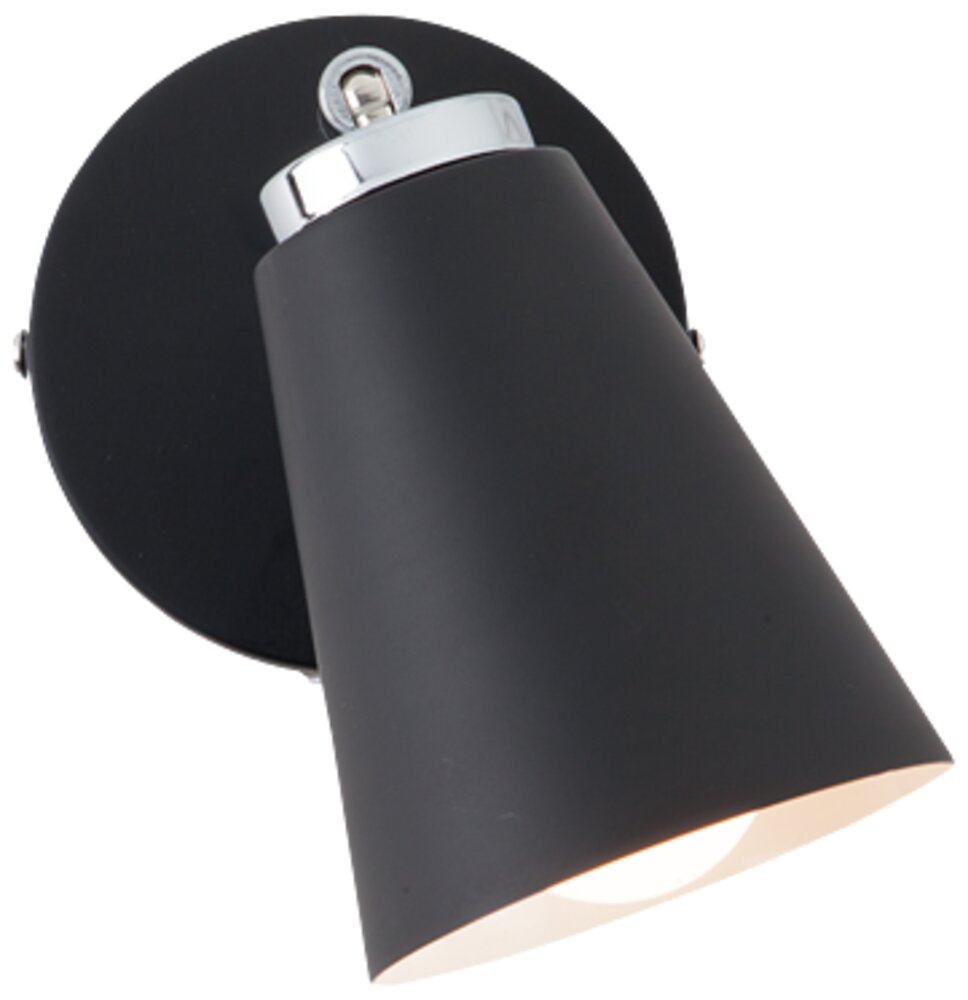 LUX Lamp - Vægspot Bari E14 sort