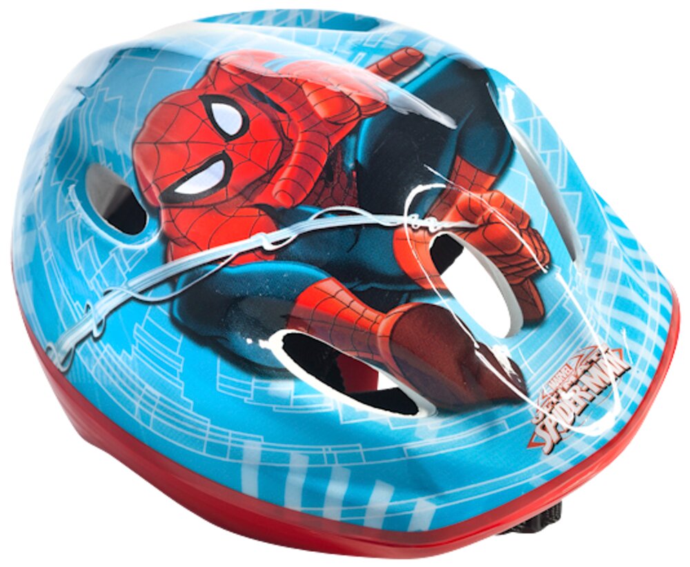 Cykelhjelm med Spiderman-motiv