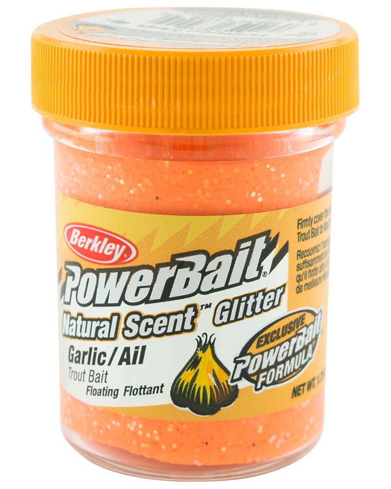 BERKLEY PowerBait Garlic - Flourescent Orange