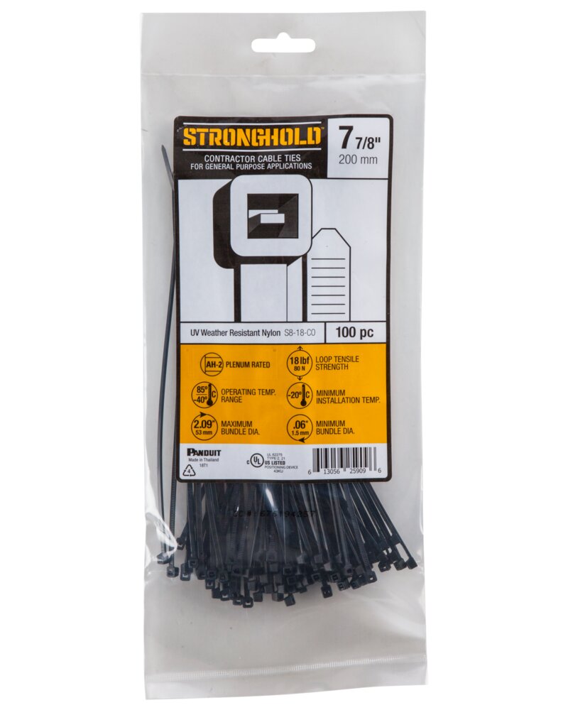Panduit StrongHold - Kabelbinder 2,5x200mm 100-pak