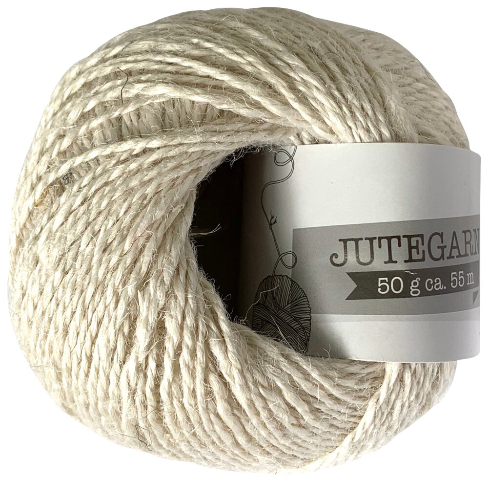 Jutegarn 50 g - off white