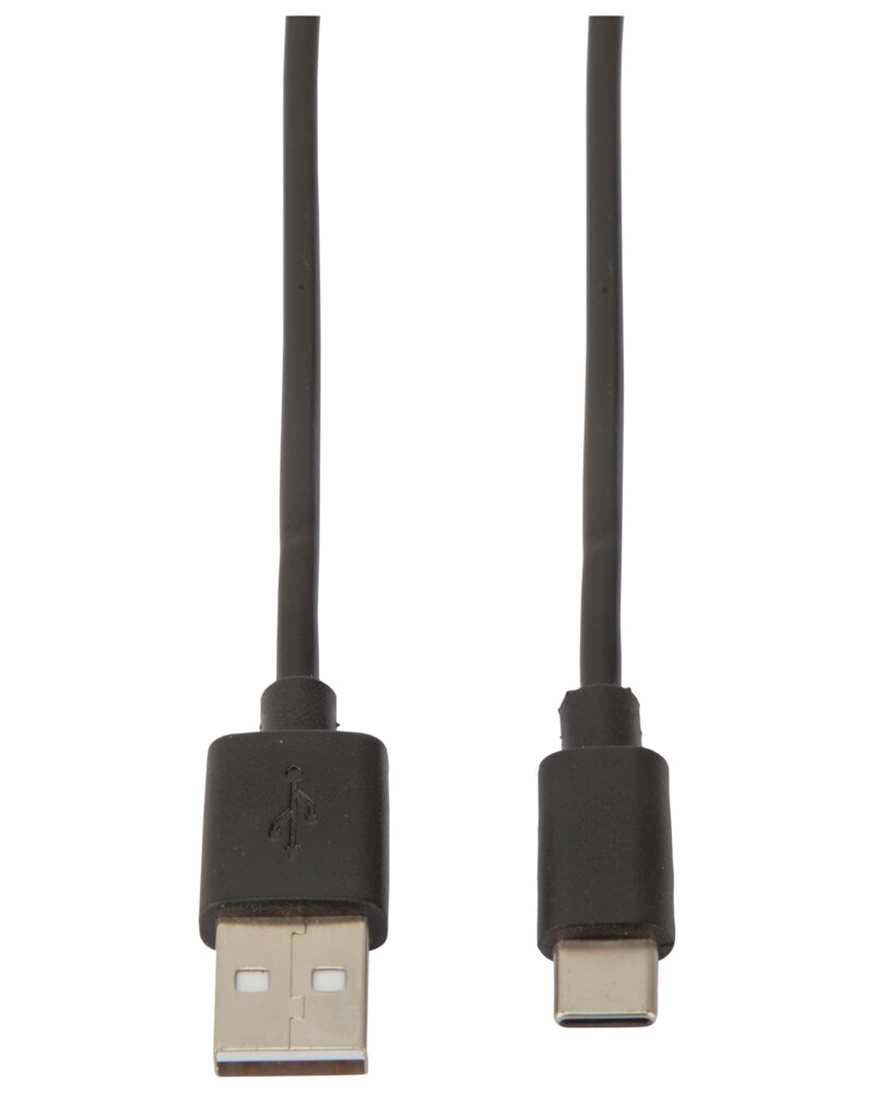 SINOX - USB-C kabel sort - 1 meter