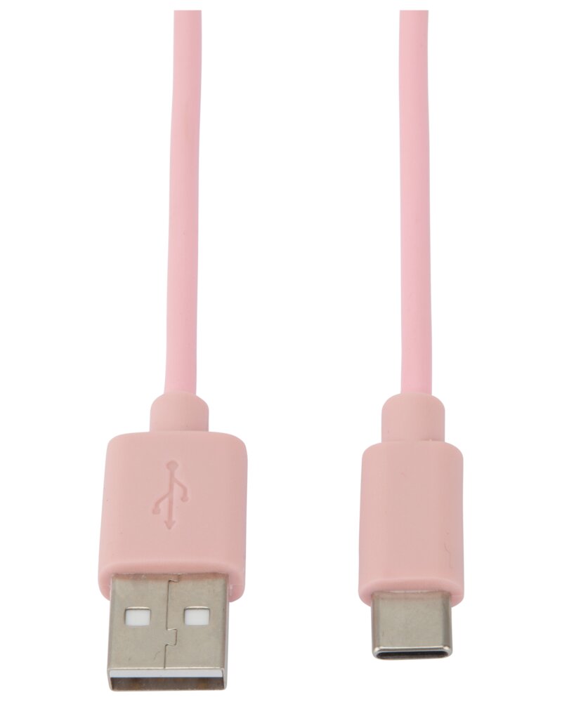 SINOX USB-C kabel 1 meter - pink