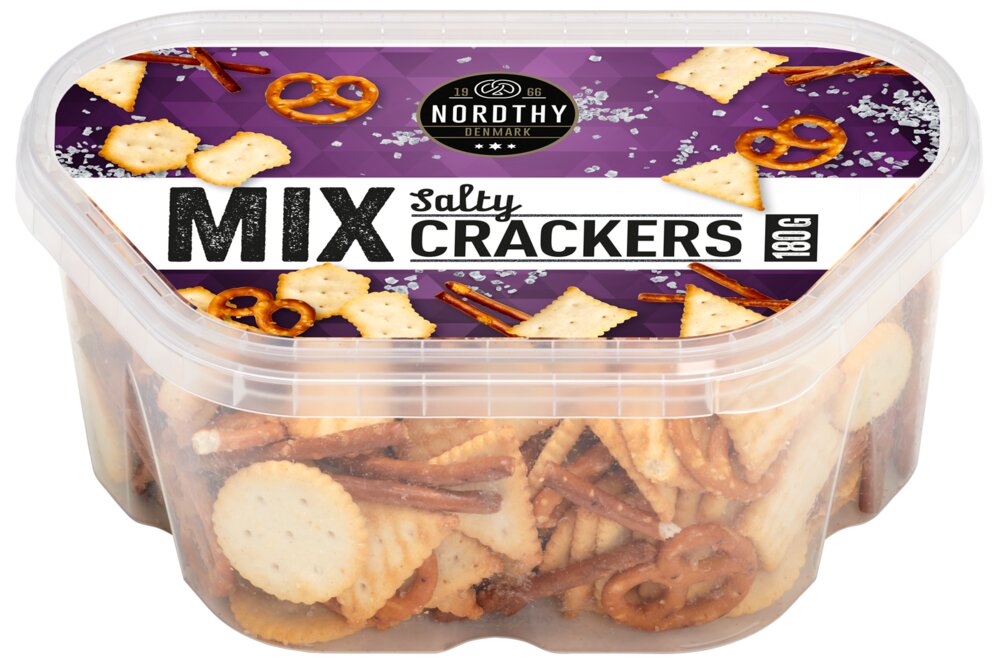NORDTHY - Mix Salty Crackers - 180 g