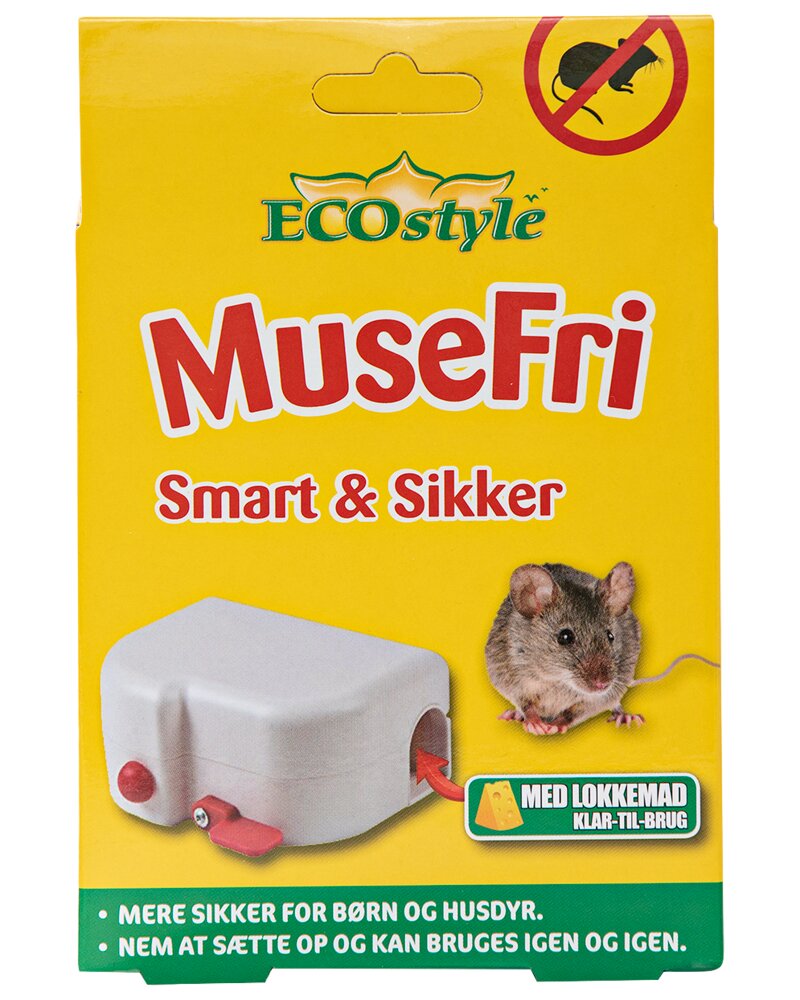 ECOstyle MuseFri - Musefælde Smart & Sikker