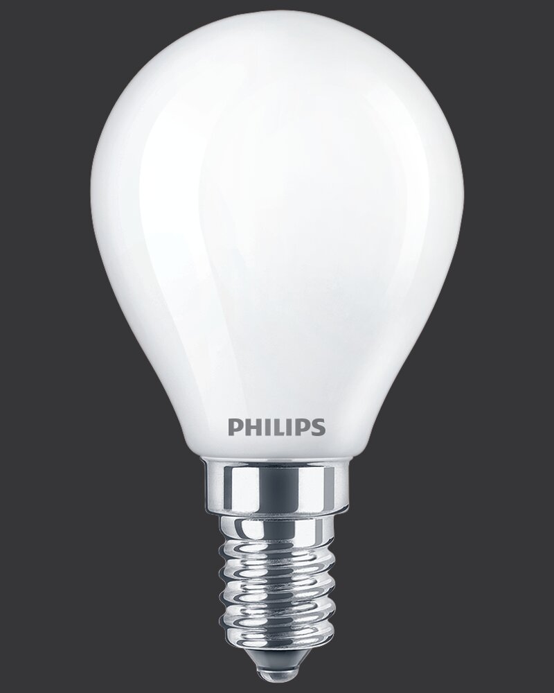 Mesterskab slidbane Woods Philips LED-pære 5W E14 P45 2-pak