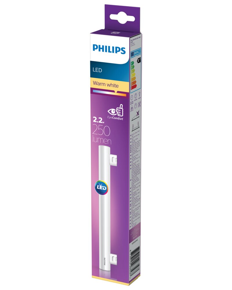 Philips - LED-lysrør 2,2W 300mm S14S