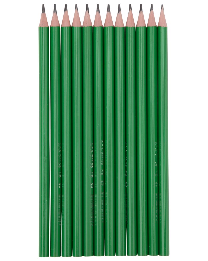 Blyanter grøn 12-pak