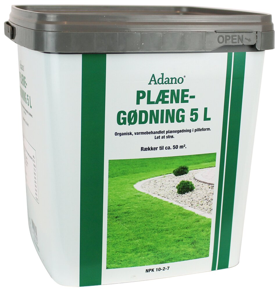 Adano - Organisk plænegødning - 5 liter