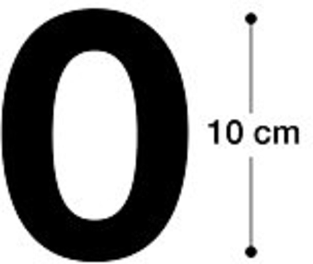 Adano Folietal 0 - sort 10 cm
