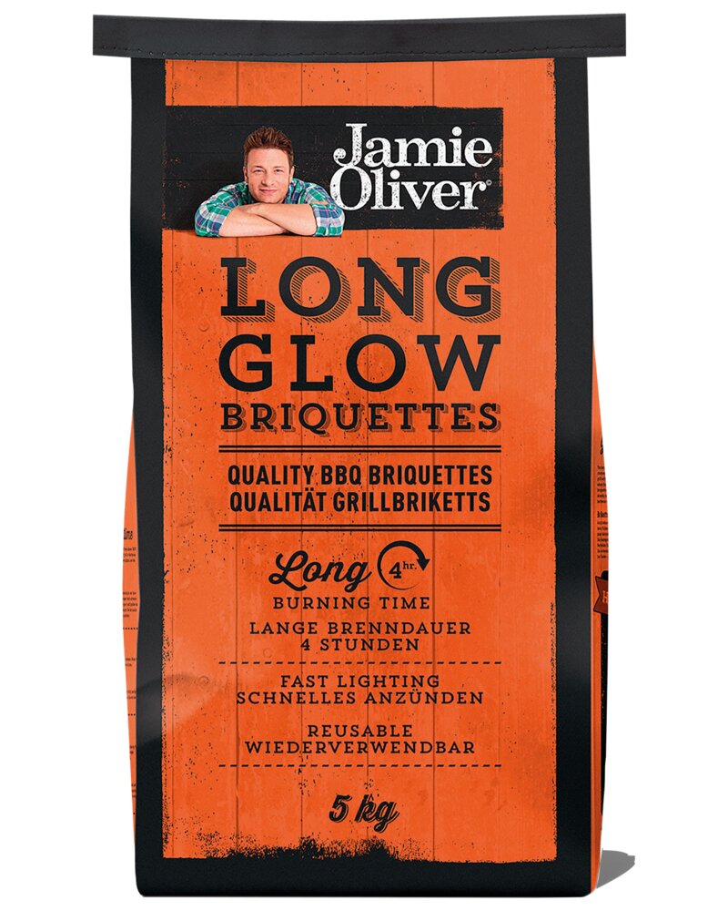 Jamie Oliver - Grillbriketter Long Glow 5 kg