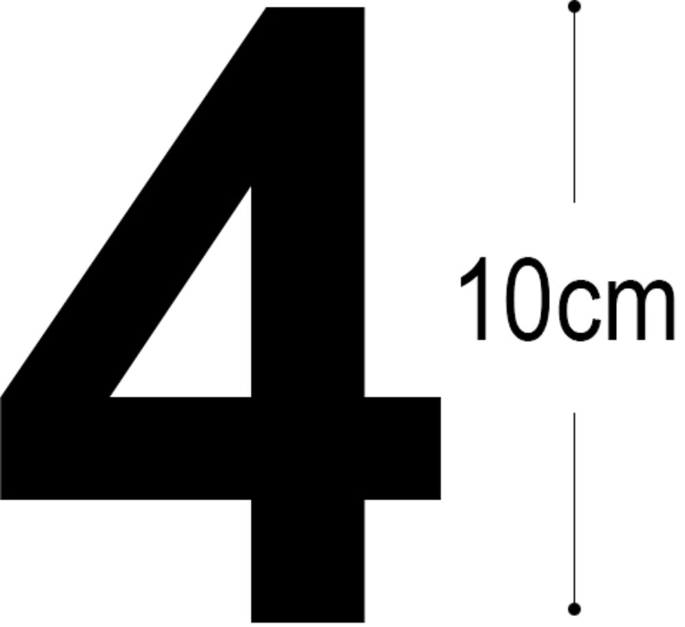 Adano Folietal 4 - sort 10 cm