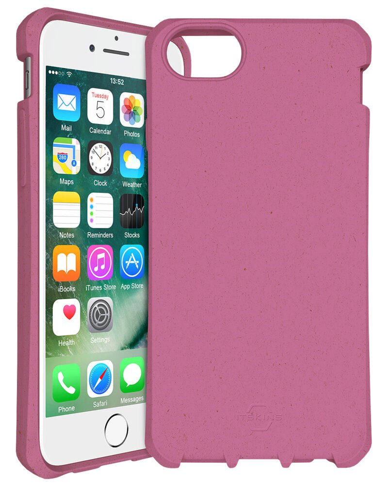 ITSKINS -Cover bio-nedbryd. iPhone6/6S/7/8/SE-pink