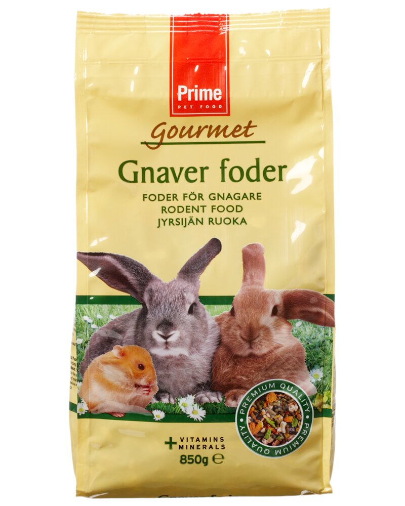Prime Gourmet - Kanin og gnaverfoder 850 g