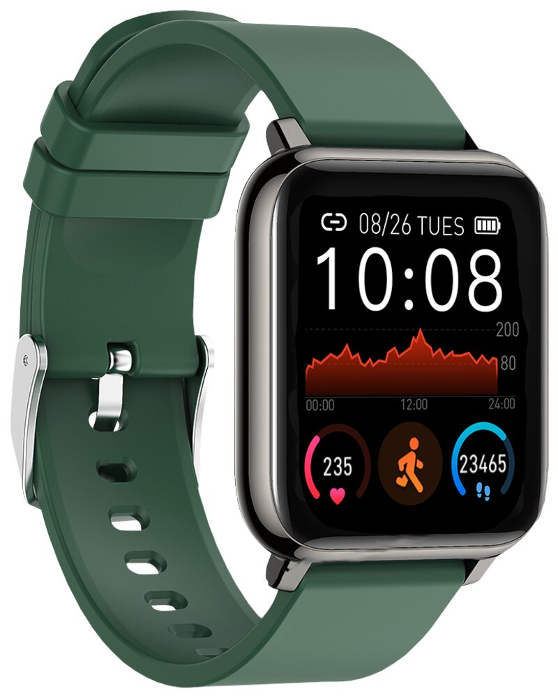 SINOX - Smartwatch Android/iOS - grøn
