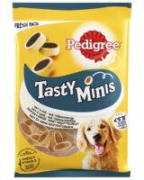 Pedigree - Tasty Minis med ost og okse 130 g